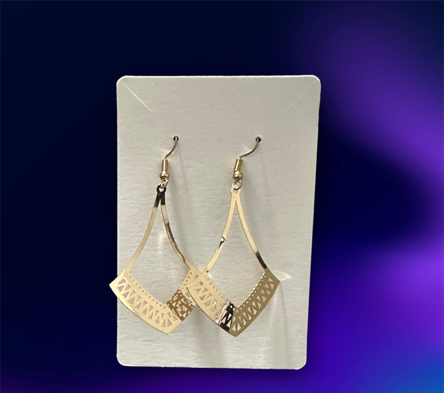 Filigree Anchor Earrings