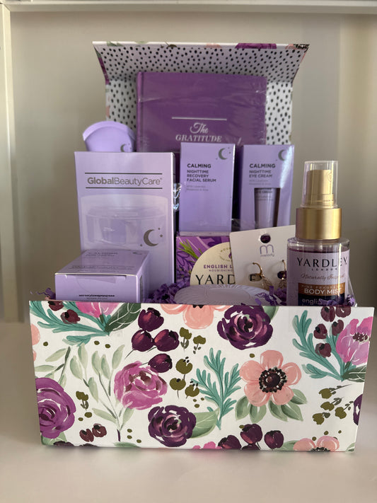 🌙 Calming Lavender Self-Care Gift Box