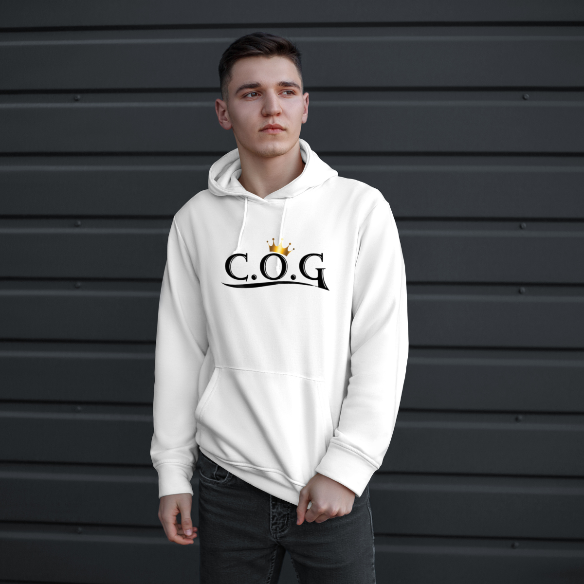 Sudadera con capucha COG