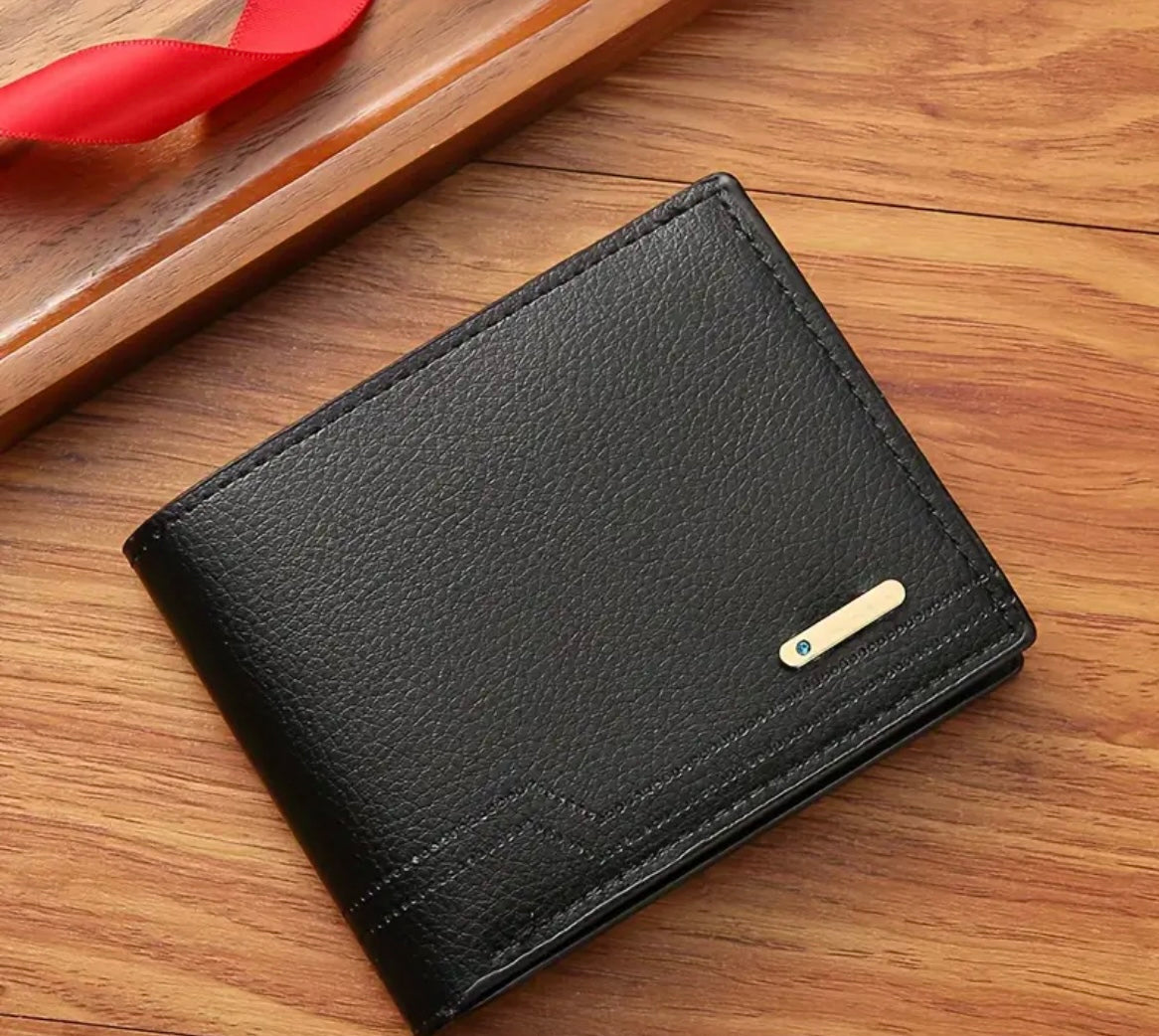 "Vintage Men's PU Leather Wallet | Ideal Gift for Dad or Grandpa