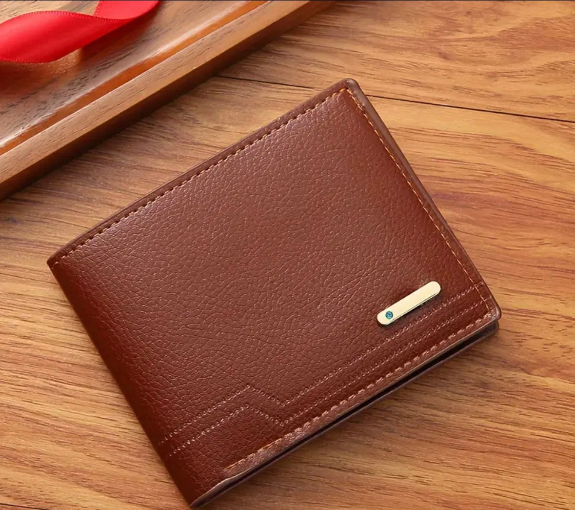 "Vintage Men's PU Leather Wallet | Ideal Gift for Dad or Grandpa