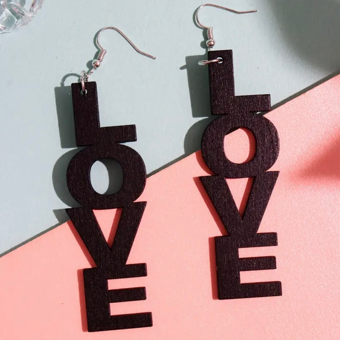 Unlock Your Style: Vibrant Love Letter Drop Earrings for Women - 4in x 0.75in!