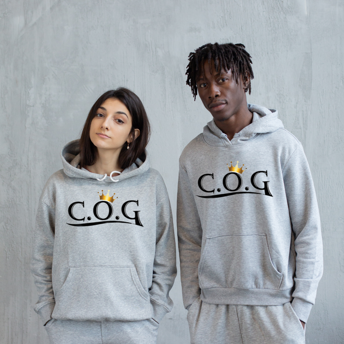 Sudadera con capucha COG