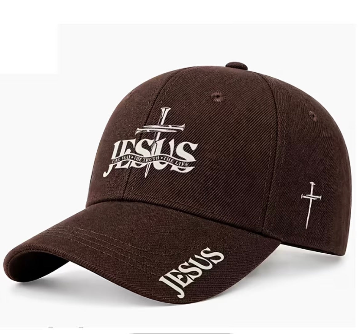 Premium 3D Jesus Embroidery Unisex Baseball Cap - All-Season Snapback Hat