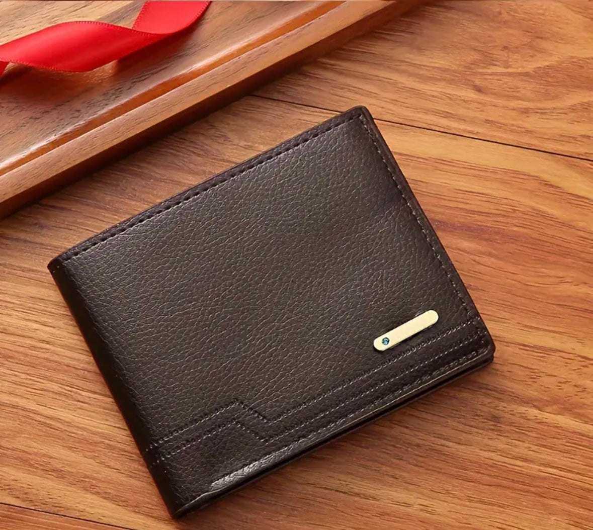 "Vintage Men's PU Leather Wallet | Ideal Gift for Dad or Grandpa