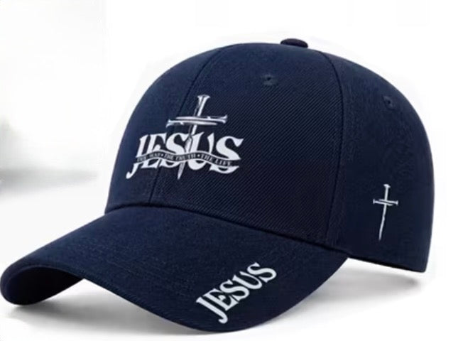 Premium 3D Jesus Embroidery Unisex Baseball Cap - All-Season Snapback Hat