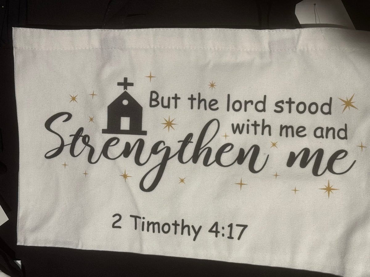 Assorted Biblical Scriptures on Canvas  Tote Bags