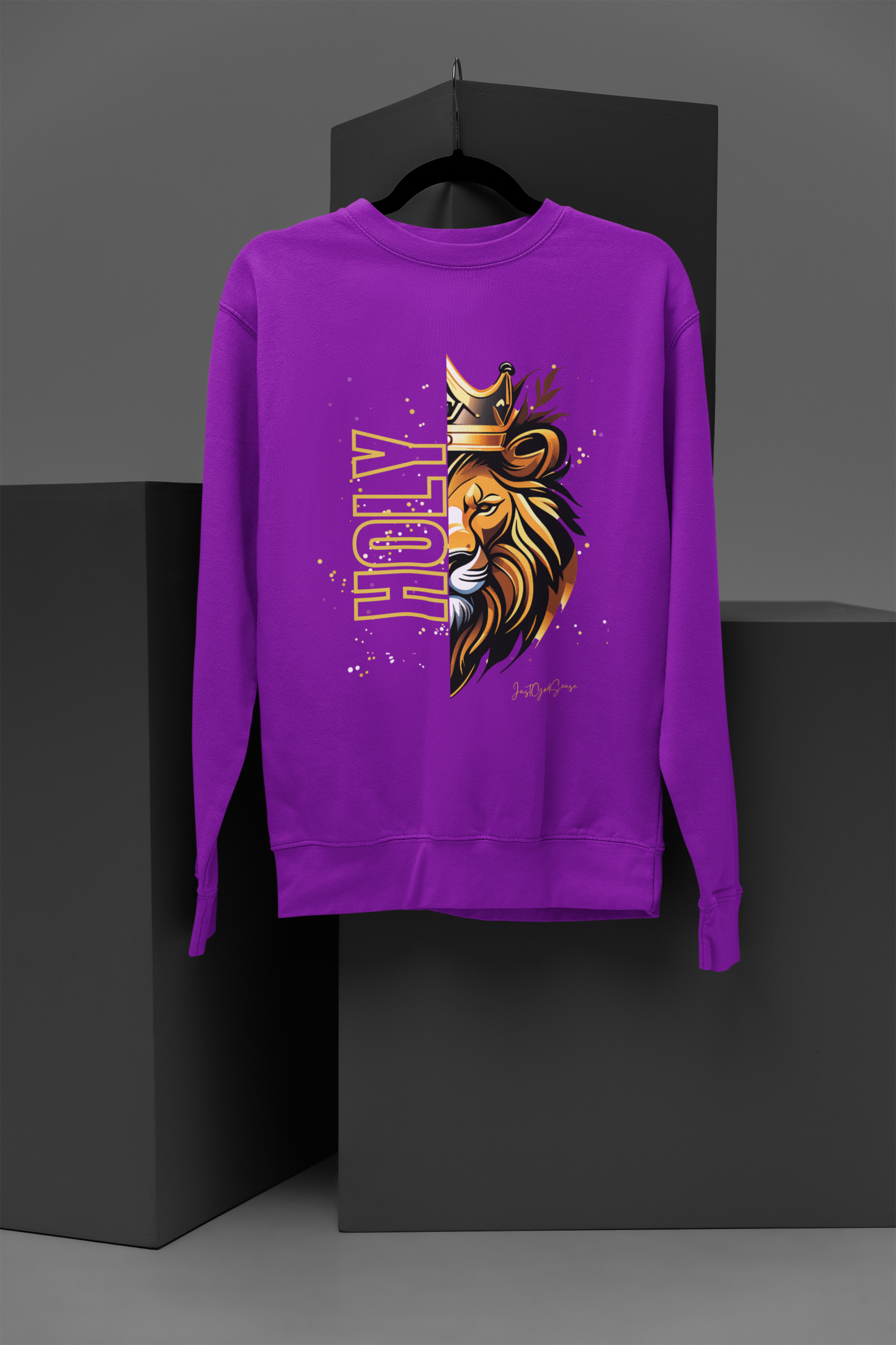 King's Message (Hollow) Crew Neck Sweatshirt