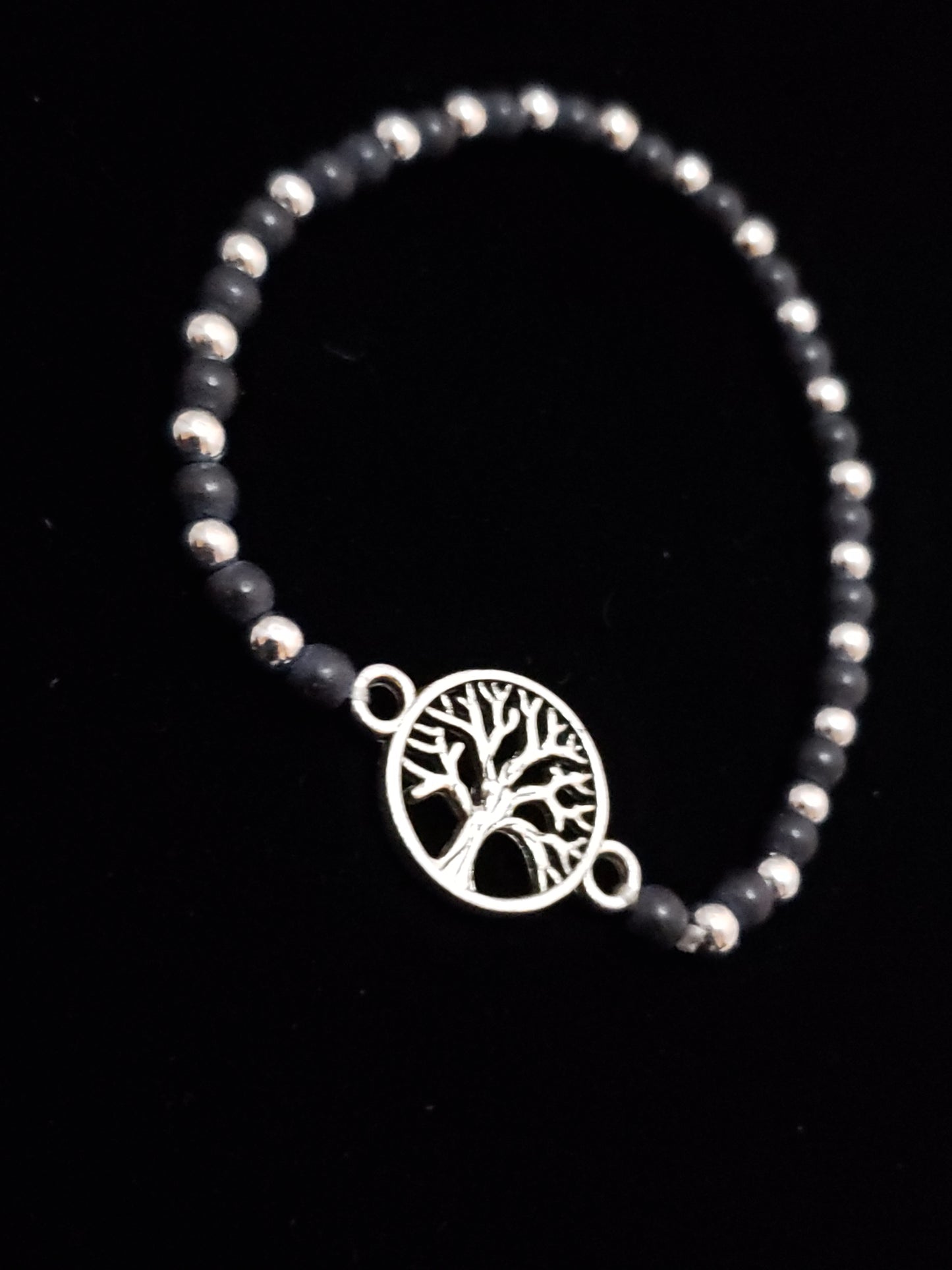 Pulsera de cuentas bohemia "Árbol de la vida" de 4 mm