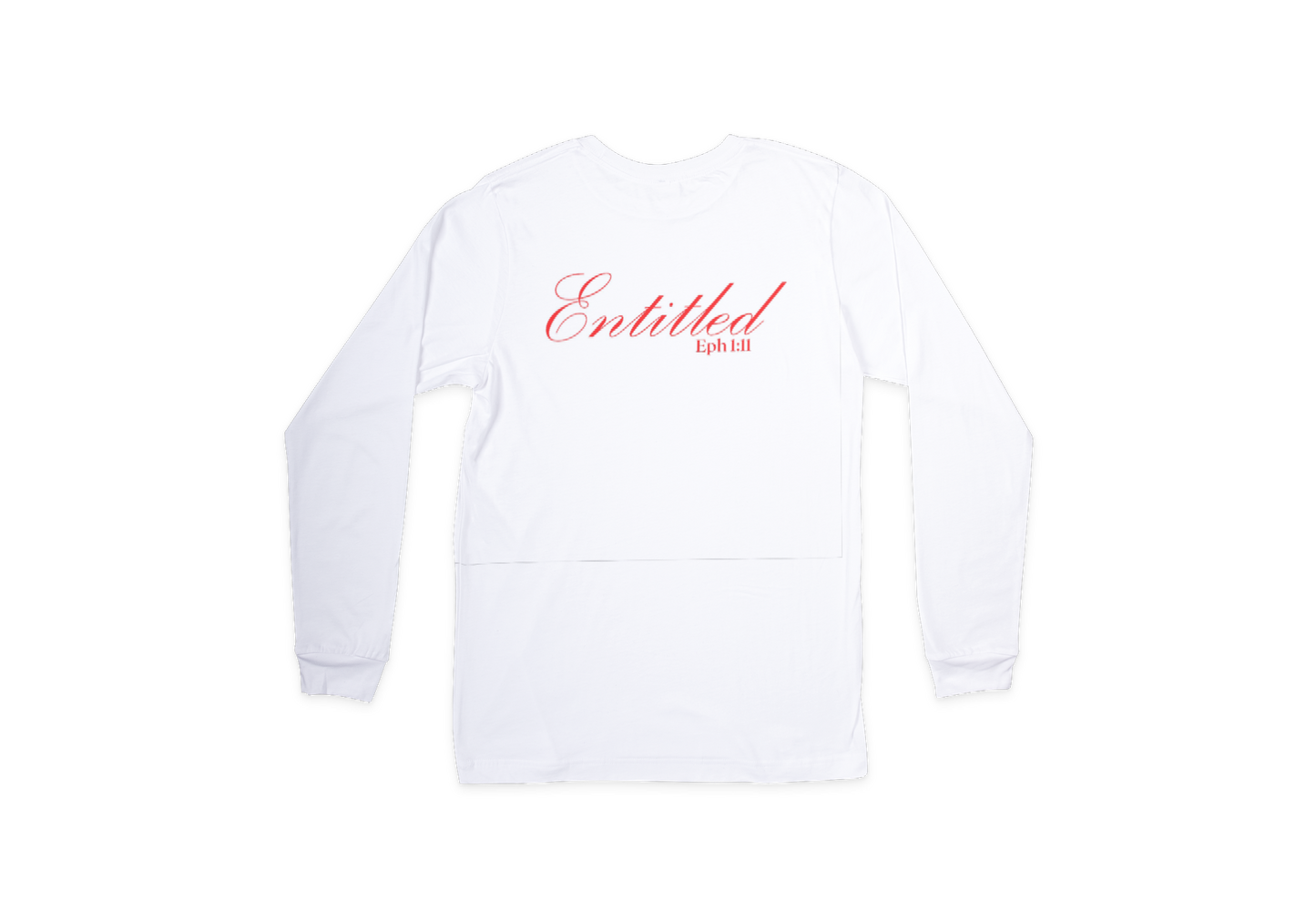Camiseta blanca LS "titulada" 