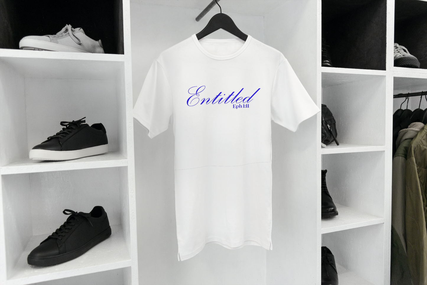 “Entitled” White Tee