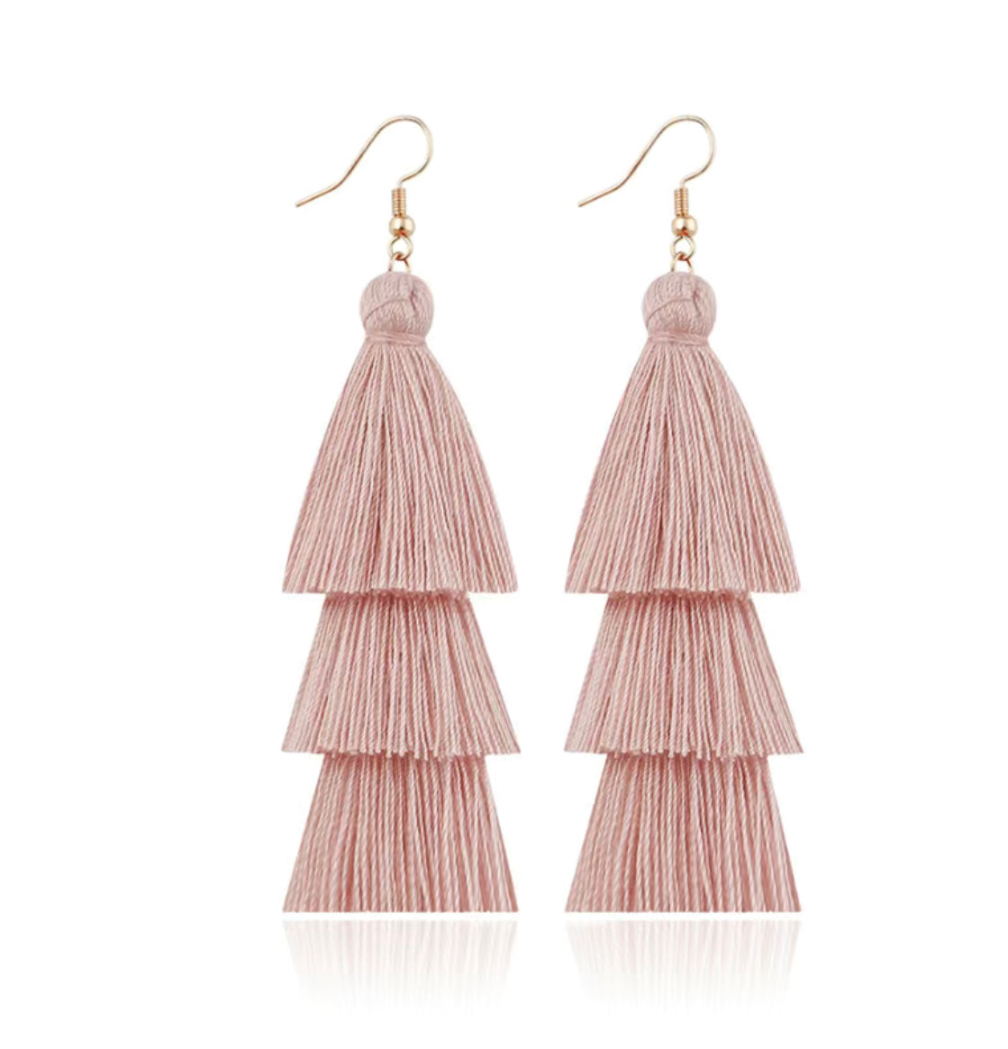 Colorful Handmade Boho Tassel Earrings