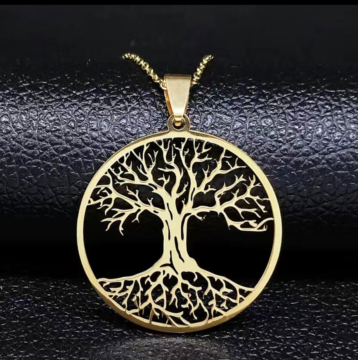 Collier pendentif arbre de vie 20"