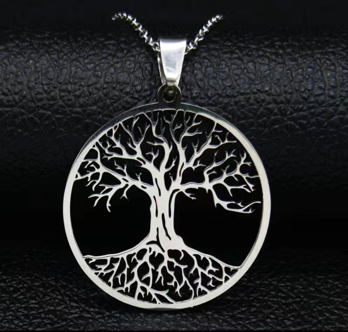 Collier pendentif arbre de vie 20"