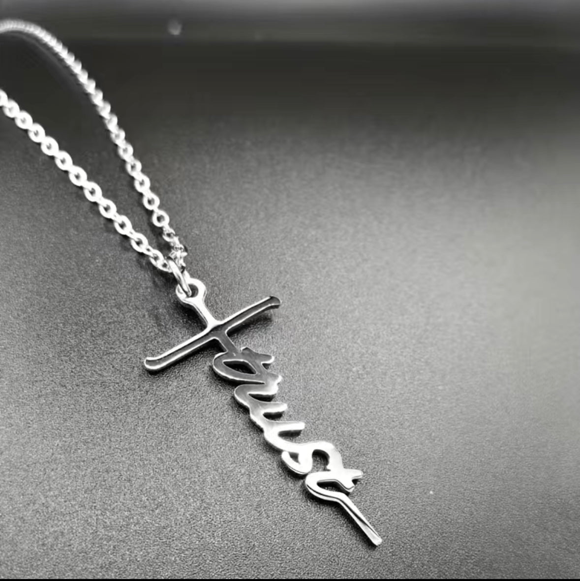 Inspirational Word Pendant Necklace