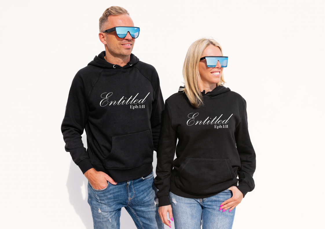 Unisex "Entitled" Black Hoodie